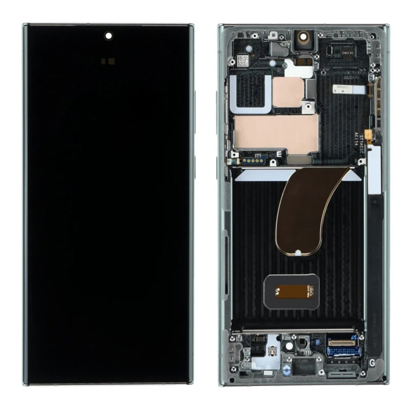 Ecran AMOLED ORIGINE Samsung vert S23 ULTRA SM-S918B GH82-30466C