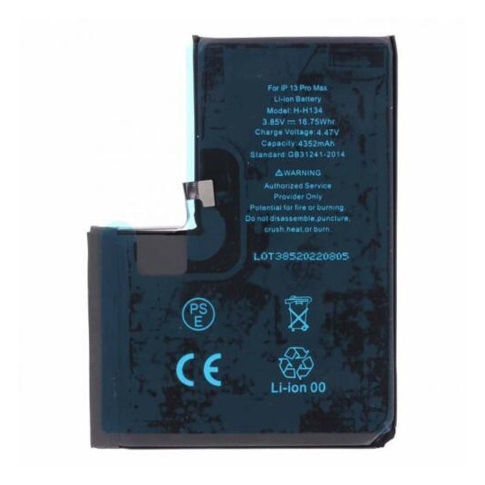 34241 - BATTERIE POUR IPHONE 13 PRO MAX (DEJI) AUGMENTE 4750mAh - DEJI