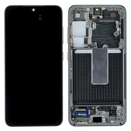 Ecran AMOLED ORIGINE Samsung vert lime S23+ SM-S916B GH82-30477A