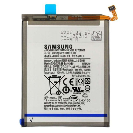 Batterie OFFICIELLE Samsung A50 4000mAh GH82-19269A EB-BA505ABE