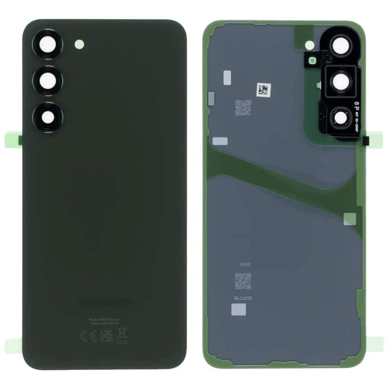 Vitre arrière vert OFFICIELLE Samsung Galaxy S23 Plus GH82-30388C S916B
