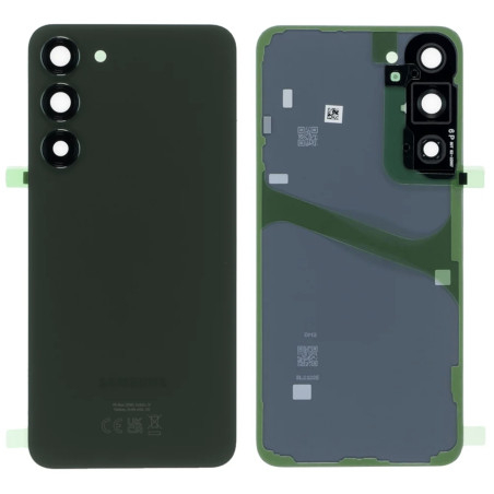 Vitre arrière vert OFFICIELLE Samsung Galaxy S23 Plus GH82-30388C S916B