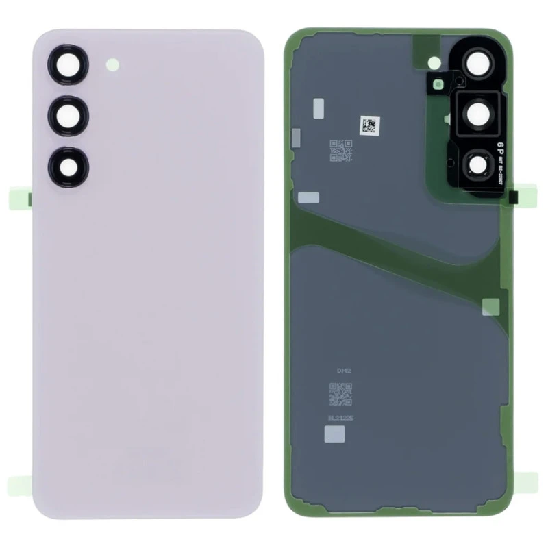 Vitre arrière lavande OFFICIELLE Samsung Galaxy S23 Plus GH82-30388D S916B