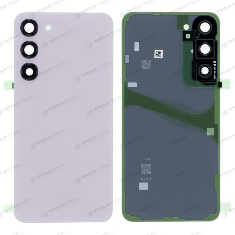 Vitre arrière lavande OFFICIELLE Samsung Galaxy S23 Plus GH82-30388D S916B