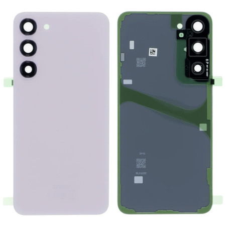 Vitre arrière lavande OFFICIELLE Samsung Galaxy S23 Plus GH82-30388D S916B