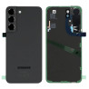 Vitre arrière noir Phantom black COMPATIBLE Samsung Galaxy S22 SM-G901B
