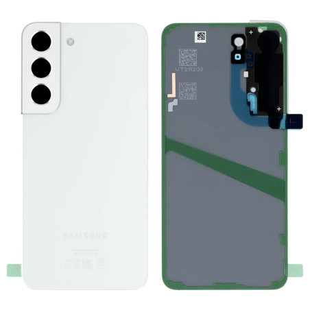 Vitre arrière blanche COMPATIBLE Samsung Galaxy S22 SM-G901B