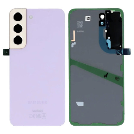 Vitre arrière violet COMPATIBLE Samsung Galaxy S22 SM-G901B