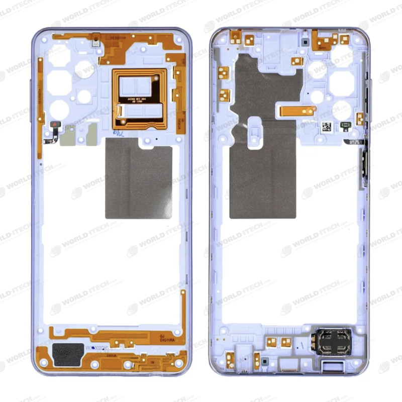 Chassis intermédiaire violet OFFICIEL Samsung A32 5G SM-A326B GH97-25939D