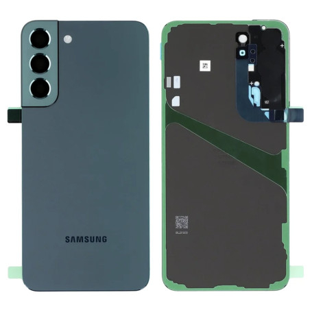 Vitre arrière vert COMPATIBLE Samsung S22 Plus SM-G906