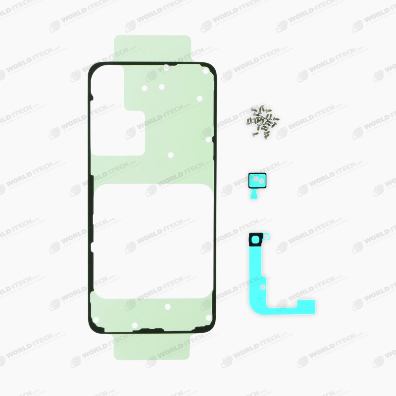 Kit adhésif vitre arrière + visserie Samsung S23 S911 GH82-30553A
