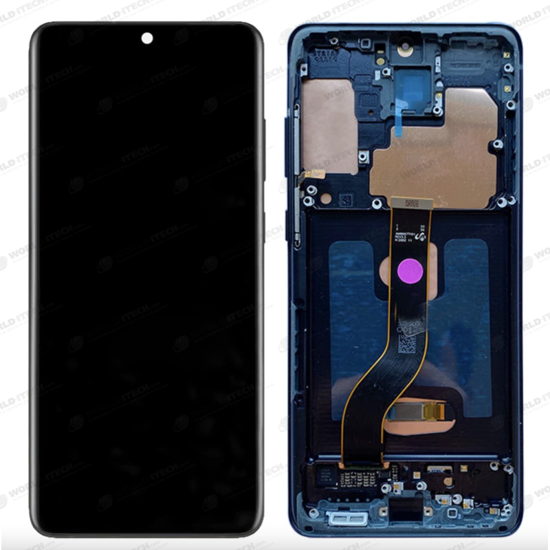 Ecran sur chassis Gris COMPATIBLE Samsung S20 4G / 5G - Outils OFFERTS