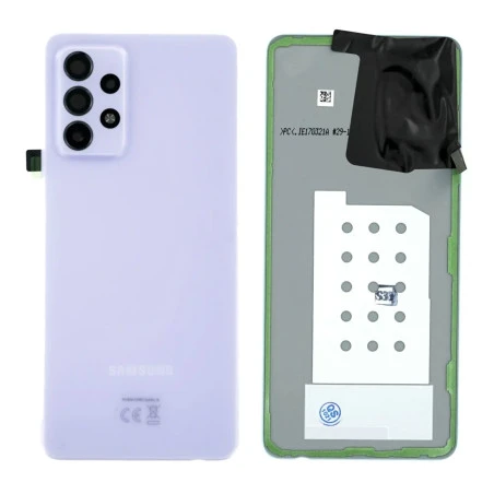 Vitre arrière violet OFFICIELLE Samsung Galaxy A52 SM-A525F / A526B GH82-25427C