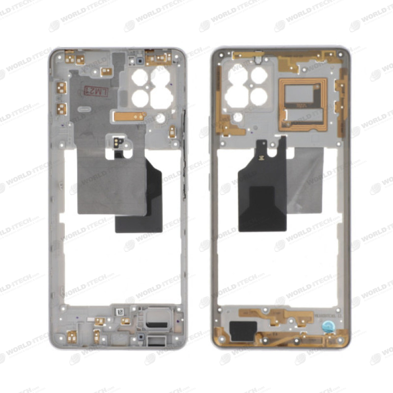 Chassis intermédiaire blanc COMPATIBLE Samsung A42 5G SM-A426B 