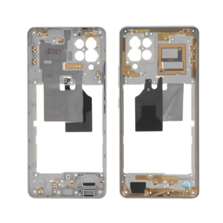 Chassis intermédiaire blanc COMPATIBLE Samsung A42 5G SM-A426B 