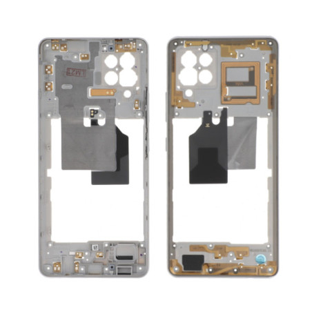Chassis intermédiaire blanc COMPATIBLE Samsung A42 5G SM-A426B 
