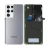 Vitre arrière argent OFFICIELLE Samsung Galaxy S21 Ultra 5G GH82-24499B SM-G998F / G998B
