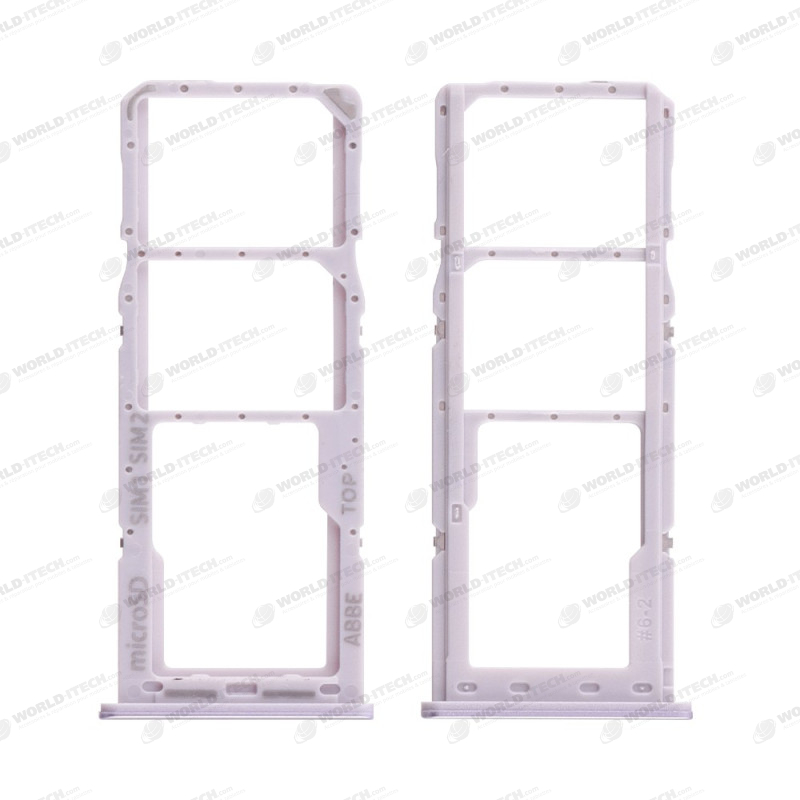 Tiroir violetSupport Carte SIM et Carte Mémoire Samsung A22 4G