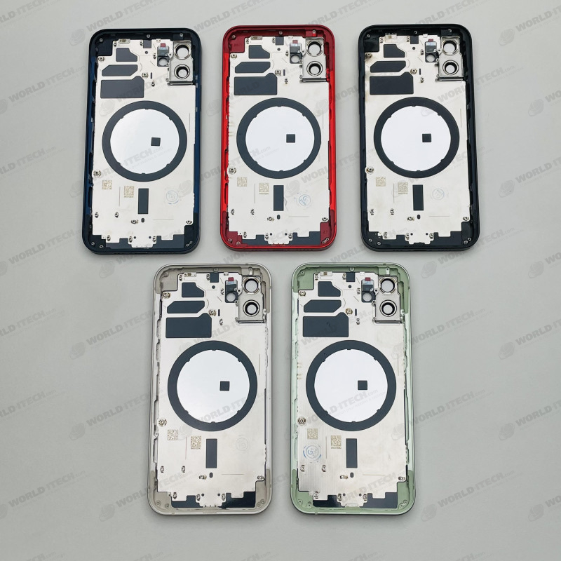 Chassis avec vitre arrière iPhone 12 Mini - KIT OUTILS OFFERTS