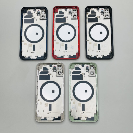 Chassis avec vitre arrière iPhone 12 Mini - KIT OUTILS OFFERTS