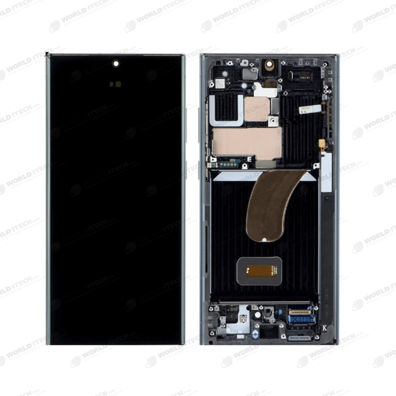 Ecran AMOLED ORIGINE Samsung noir S22 ULTRA SM-S908B