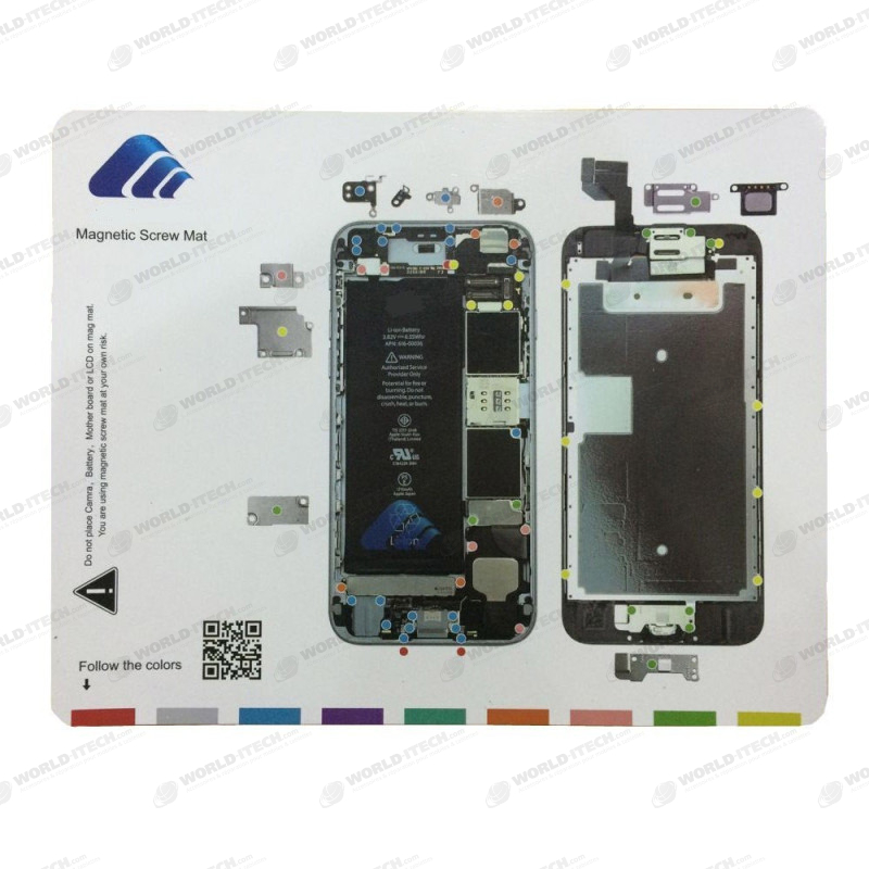 Patron magnétique guide range vis iPhone 6S