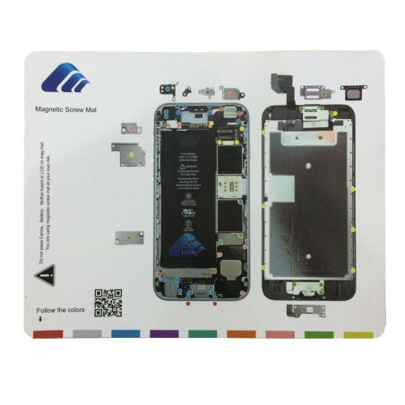 Patron magnétique guide range vis iPhone 6S