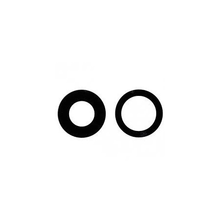 Lot 2 Lentilles remplacement vitre appareil photo iPhone 14 / 14 Plus