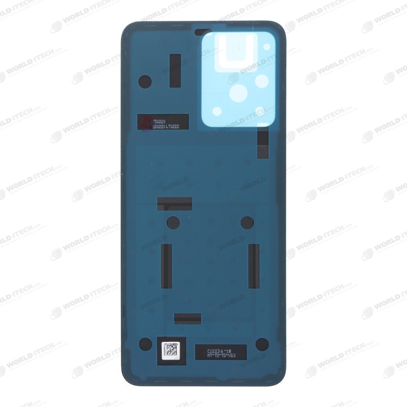 Vitre arrière noir COMPATIBLE Xiaomi Redmi Note 12 4G