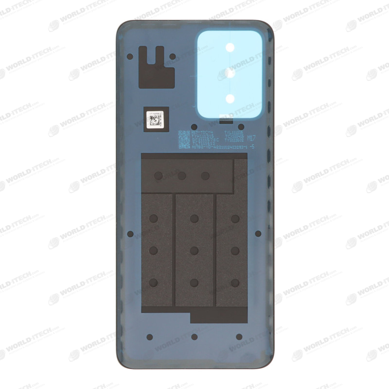 Vitre arrière bleu COMPATIBLE Xiaomi Redmi Note 12 5G