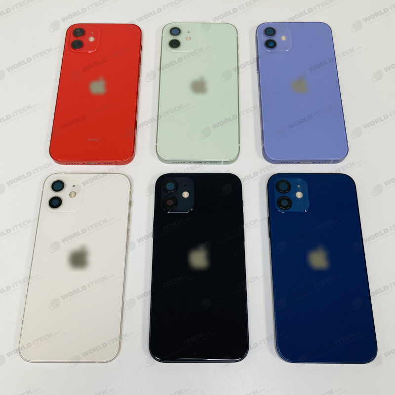 Chassis vitre arrière complet prémonté iPhone 12 - KIT OUTILS OFFERTS