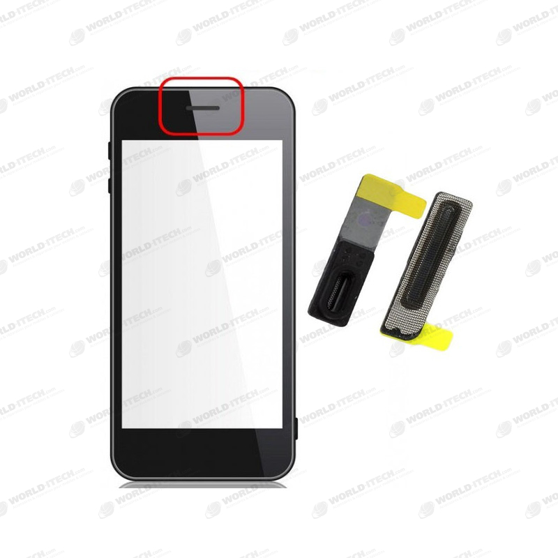 Grille anti-poussière écouteur vitre tactile écran iPhone 6 6S Plus