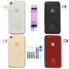 Chassis vitre arrière complet prémonté iPhone 8 - KIT OUTILS OFFERTS