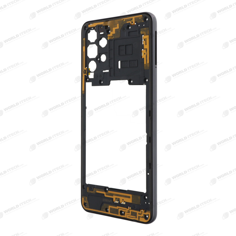 Chassis intermédiaire noir COMPATIBLE Samsung A32 5G SM-A326B