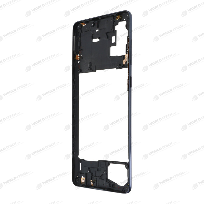 Chassis intermediaire noir ORIGINE Samsung A71 (A715)