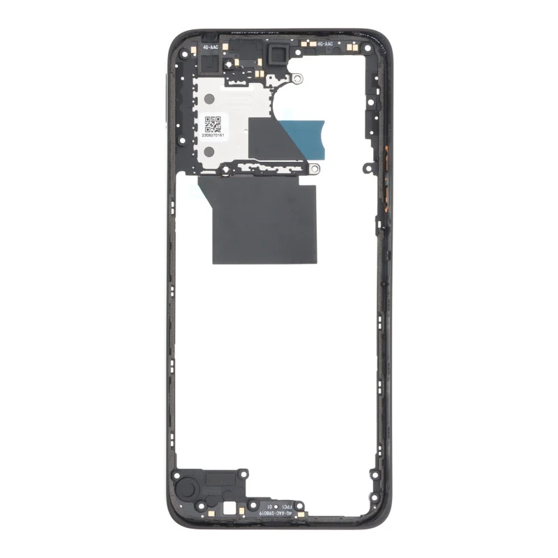 Chassis intermédiaire noir ORIGINE Xiaomi Redmi 12 4G
