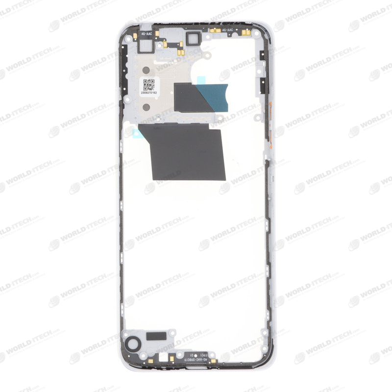 Chassis intermédiaire noir ORIGINE Xiaomi Redmi 12 4G