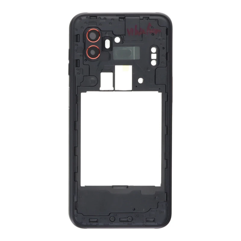 Chassis intermediaire noir ORIGINE Samsung Xcover 6 Pro (SM-G736)