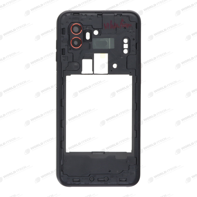 Chassis intermediaire noir ORIGINE Samsung Xcover 6 Pro (SM-G736)