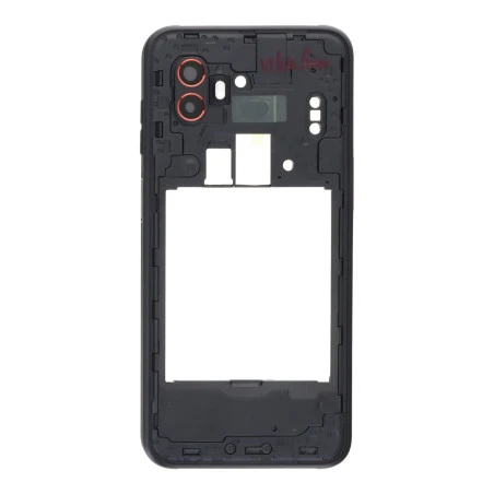 Chassis intermediaire noir ORIGINE Samsung Xcover 6 Pro (SM-G736)