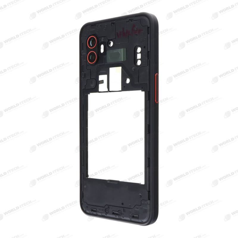 Chassis intermediaire noir ORIGINE Samsung Xcover 6 Pro (SM-G736)