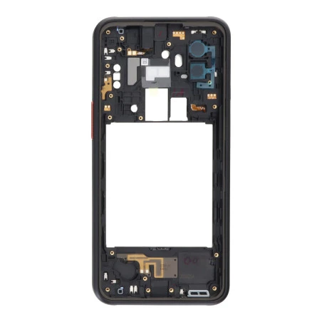 Chassis intermediaire noir ORIGINE Samsung Xcover 6 Pro (SM-G736)