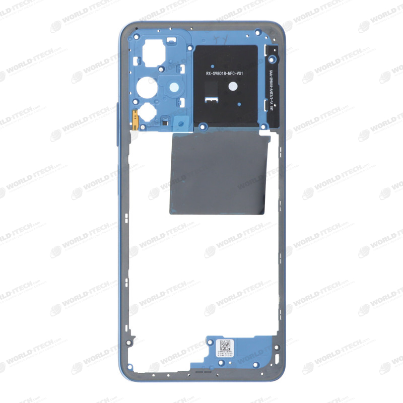 Chassis intermediaire bleu foncé ORIGINE Xiaomi Redmi Note 11S 5G