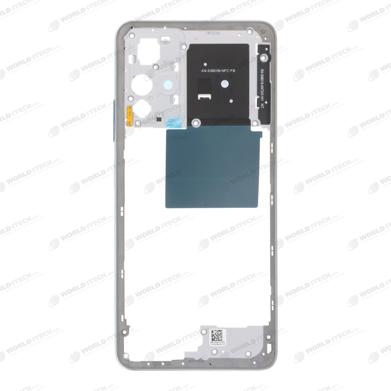 Chassis intermediaire bleu clair ORIGINE Xiaomi Redmi Note 11S 5G