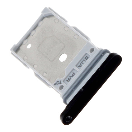 Tiroir Double SIM Noir ORIGINE Samsung S22 / S22+