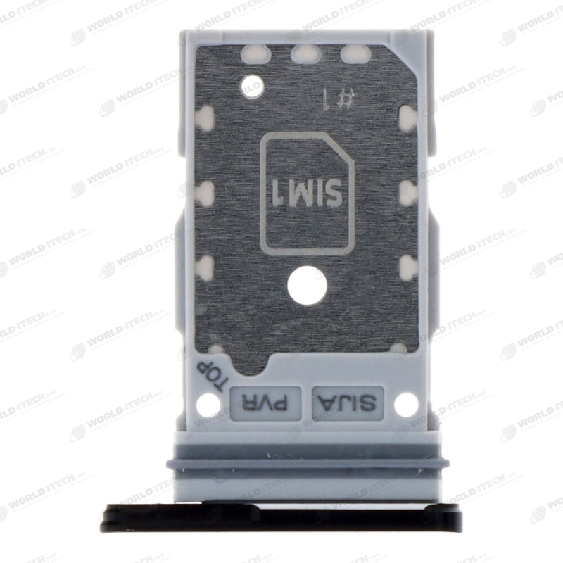 Tiroir Double SIM Noir ORIGINE Samsung S22 / S22+