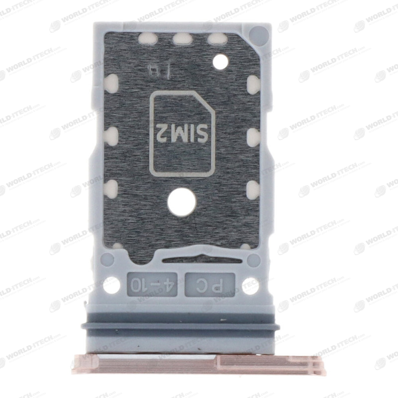 Tiroir Double SIM Rose ORIGINE Samsung S22 / S22+