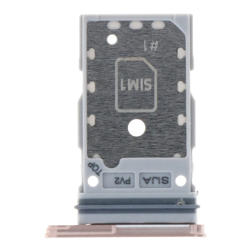 Tiroir Double SIM Rose ORIGINE Samsung S22 / S22+