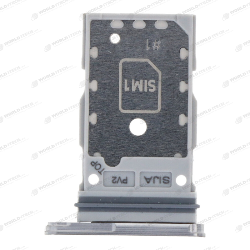 Tiroir Double SIM Blanc ORIGINE Samsung S22 / S22+