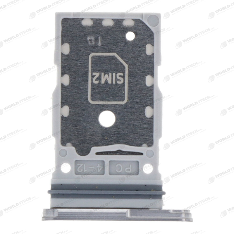 Tiroir Double SIM Blanc ORIGINE Samsung S22 / S22+